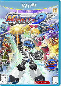 Mighty No. 9 PAL Wii U PAL box art